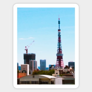 Photography - Tokyo tower Sticker